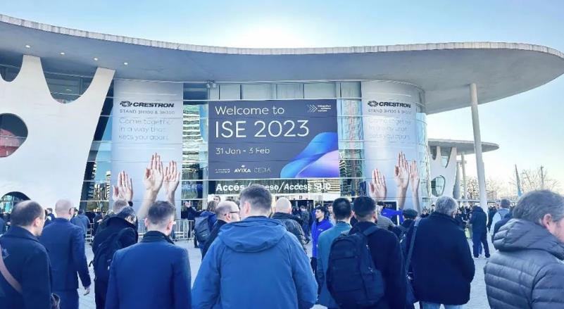 西班牙ISE 2023展会——J9集团专业显示技术开放风采
