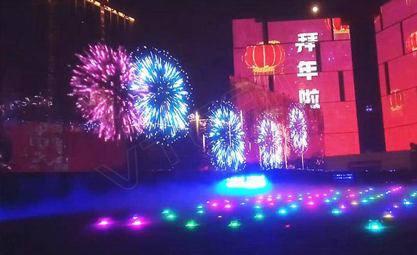 西安高新区广场 通明LED显示屏vclear3.9/7.8